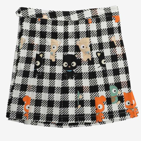 Dumbgood Dresses & Skirts - Dumbgood Chococat & Friends Mini Pleated Skirt - XS